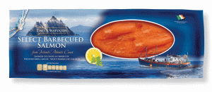 smoked salmon pack design, brand development