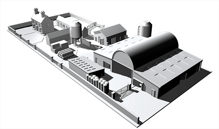 clay model illustration,farm illustration