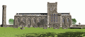 St. Brigid's Cathedral, Kildare Illustration _ sinnott-design