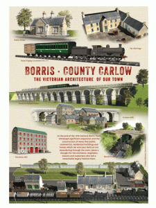 heritage posters, irish architecture poster for sale