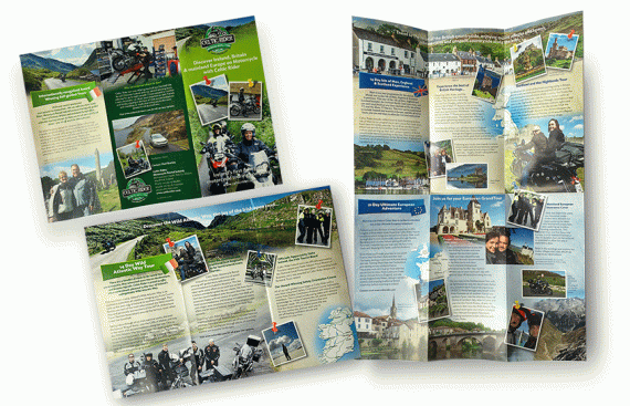 celticrider tours kildare,tourism brochure design, brochure printing kildare