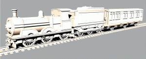 Locomotive illustrations
