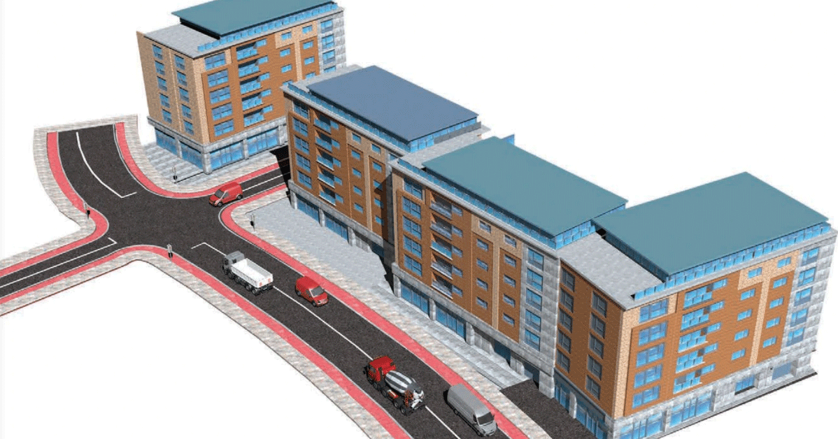 CGI for Residential City Centre Developments